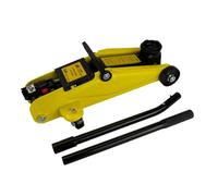 AA Gato hidráulico de 2 toneladas AA3282, Rango de elevación, para Coches/vehículos, Aprobado por TUV/GS, Incluye maletín/Instrucciones, Negro y Amarillo, de 135 mm a 330 mm