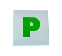 AA Placas P Totalmente magnéticas para Conductores recientemente calificados - AA0347 - un par Universal de fácil Ajuste, Verde