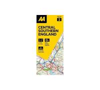 AA Road Map Central Southern England: 1:200000 (AA Road Map Britain series)