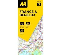 The AA – AA Road Map France & Benelux: 3 (AA Road Map Europe Series)