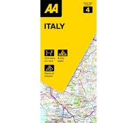 AA Road Map Italy: 4 (AA Road Map Europe Series)