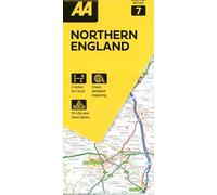 AA Road Map Northern England: 1:200000: 7 (AA Road Map Britain series)