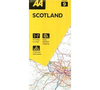 AA Road Map Scotland: 1:300000: 9 (AA Road Map Britain series)