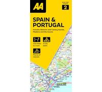 AA Road Map Spain & Portugal 2 (AA Road Map Europe Series / European Road Maps)