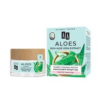AA Sorbete de aloe vera 100% aloe vera extracto de día y noche 48 h hidratante y calmante 50 ml