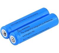 AAA 3.7V Potente Li-Ion Recargable 10440 Capacidad 600mAh Batería Litio Li-Ion Baterías. para Banco De Energía Linterna De Luz LED.2 Piezas