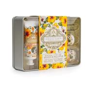 AAA Body Care Tin Set with Fragrance and Moisturiser, Hibiscus Flower | Hibiscus Flower Pamper Tin for Body and Hands, Moisturises and Nourishes, for All Skin Types, Vegan Friendly Formula
