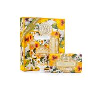 AAA Hibiscus Soap Bar and Hand Cream Gift Set, Moisturising and Nourishing | Hibiscus Scented Hand Care Set, Enriched with Glycerin, Moisturises and Nourishes, for All Skin Types, Vegan Friendly Formula
