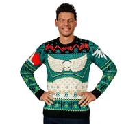 Aaa merchandise warhammer 40,000: dark angels - jersey navideño, verd