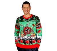 Aaa merchandise warhammer 40,000: squig christmas sweater, verde, xxx-