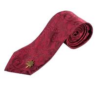 AAA Merchandise Warhammer 40K Chaos - Juego de corbata y pin de solapa para hombre, con licencia oficial, regalo novedoso para él, papá, jugador, coleccionista, regalo de cumpleaños