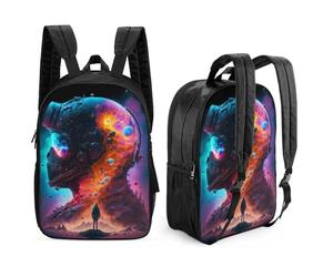 aaaaab Mochila impresa en 3D I Am The Cosmos Mochilas escolares para niños Mochilas para libros Mochila ligera de viaje Mochila escolar para niños y niñas para estudiantes de secundaria 17 pulgadas