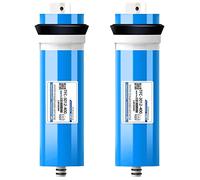 AAADRESSES 2 Piezas De Membrana RO, Membrana De Osmosis Inversa Universal, Filtro De Agua De Membrana RO Piezas De Repuesto, para FiltracióN Agua Debajo Fregadero DoméStico,Azul,3013 400G