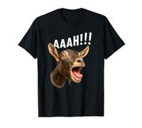 Aaah!! Funny Goat Halloween Farmer Goat Whisperer Farm Camiseta
