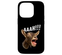 Aaah!! Funny Goat Halloween Farmer Goat Whisperer Farm Carcasa para iPhone 14 Pro
