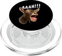 Aaah!! Funny Goat Halloween Farmer Goat Whisperer Farm PopSockets PopGrip para MagSafe