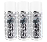 AABCOOLING Botella de Aire Home&Office Compressed Gas Duster 3 x 400ml-K3, Limpia Polvo, Limpieza de Material de Oficina, Spray Aire Comprimido,