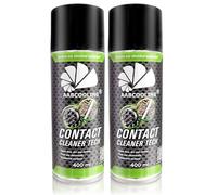 AABCOOLING Contact Cleaner TECH (Pack de 2x400 ml) - Spray limpiador multiusos para casa, coche y taller, elimina grasa y polvo, secado rápido, uso seguro en electrónica K2