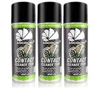 AABCOOLING Contact Cleaner Tech (Pack de 3x400 ml) - Spray Limpiador Interior Coche y electrónica, Elimina Grasa y Polvo, Secado rápido, Mejora la conductividad eléctrica K3