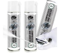 AABCOOLING Home&Office Frío Spray Compressed Gas Duster 2x 500ml - Efecto Frío, Cuidado del motor, Enfriado Directo Hasta -50°C, Spray de frío, Coche y moto, freeze