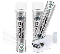 AABCOOLING Home&Office Frío Spray Compressed Gas Duster 2x750ml - Efecto Frío, Coche y moto, Cuidado del motor, Enfriado Directo Hasta -50°C, Spray de frío