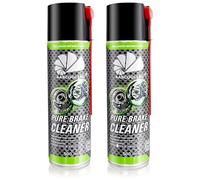 AABCOOLING Limpiador de Frenos de Disco para Bicicleta 2x 500 ml Spray Desengrasante, Limpiadores de Cadena de la Moto, Secado rápido y sin residuos, Limpia rotor, pastillas y pinza, Reduce chirridos