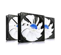 AABCOOLING Silent Force Fan 12 - Un Silencioso y Muy Efectivo Ventilador PC, Ventilador 120mm, Cooler, Ventilador 12cm, Ventiladores, 97 m3/h, 1100 RPM - 3 Piezas 12,9 dB(A)