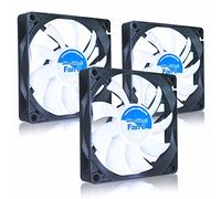 AABCOOLING Slim Silent Fan 8 - Un Silencioso y Muy Efectivo Ventilador 80mm, Fan PC, Ventilador Laptop, Ventilador 8cm, Fan Cooler, 27,45 m3/h, 1600 RPM - 3 Piezas 13,9 dB(A)