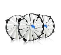 AABCOOLING Super Silent Fan 20 - Un Grande Silencioso y Muy Efectivo Ventilador 200mm, Base Ventilador, Ventilador 20cm, Ventiladores, 193 m3/h, 800 RPM - 3 Piezas 14,9 dB