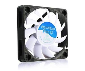 AABCOOLING Super Silent Fan 6 - Silencioso y Efectivo Ventilador 60mm para Impresora 3D, Portátil, Laptop 6cm, Base, 34m3/h, 2500 RPM, 17,3 dB(A)