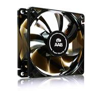 AABCOOLING Super Silent R8 - Un Silencioso y Muy Efectivo Ventilador 80mm con Adaptador de Bajo Ruido, Fan PC, Ventilador 12V Coche, Ventilador de Portatil, 33-25 m3/h, 1600-1200 RPM 8,9 dB (A)
