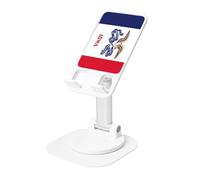 AACPPB Iowa State Flag - Soporte portátil plegable para teléfono con agujero de carga, rotación de 360 grados, ángulo ajustable, base antideslizante