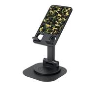 AACPPB Jagged Sage - Soporte portátil plegable para teléfono con agujero de carga, rotación de 360 grados, ángulo ajustable, base antideslizante