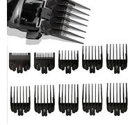 AAED 10 Piezas Peines Maquina Cortar Pelo,Peines Guía De Para Cortapelos Y Afeitadoras Corporales,Recortadora Recambios Peine,Maquina Cortar Pelo Y Cortapelos Barba Faciales Accesorios,Kit Cortapelo