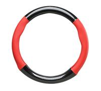 AAFEI Funda De Volante De Fibra De Carbono para Buick Terraza 2005-2007 GMT 360,Piel De Microfibra Transpirable,Protector Antideslizante Y Deportivo Accesorios Coche,Red