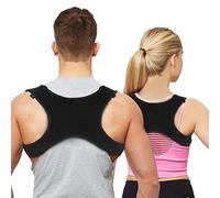 Aaiffey Corrector de postura para hombres, mujeres y niños, soporte de clavícula ajustable y eficaz, dispositivo de apoyo para cifosis torácica y alivio del dolor de cuello y hombros, Adulto, ADULT, 1