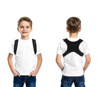 Aaiffey Corrector de postura para hombres, mujeres y niños, soporte de la parte superior de la espalda, ajustable y eficaz, dispositivo de soporte de clavícula para cifosis torácica y alivio del dolor