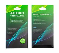 Aairhut Almohadillas Térmicas 20W/m.k, Thermal Pad 100x50x0,5mm Cubierta de la Odisea no Conductor, con Doble Automucosa, Adecuada para Computadoras portátiles de PC PS4 GPU SSD M.2 RAM - 1 Pad