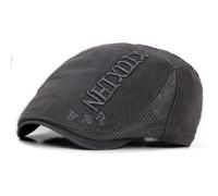AAIXXIZAO Boinas Sombreros Boinas De Algodón Planas Advance Driver Flat Cap Hombre Casual Sombreros De Sol Mujeres Hombres Boinas Grises