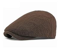 AAIXXIZAO Boinas Sombreros Boinas Gorro De Punto Gorras para Hombre Mujer Artista Vintage Pintor Sombrero De Boina Gorra Plana Gorra De Boina Masculina Femenina 55-59Cmcafé Ajustable