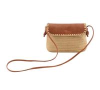 AAIXXIZAO Bolsa De Paja Bolsa De Mensajero Tejida A Mano con Cuerda De Papel para Mujer Lady Sea Beach Bolso Bandolera Pequeño Beachwear Leisure Shoulder Bag Marrón Claro