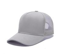 AAIXXIZAO Gorras De Hombre Sombreros Cap Gorra De Béisbol para Hombre Snapback Gorras De Malla para Mujer Sombreros para Hombre Bone Casual Ajustable Sombrero para El Sol Transpirable 56-58Cm Gris