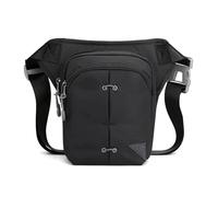 AAIXXIZAO Riñonera Hombre Drop Leg Bag Cintura Viaje Nylon Cinturón Masculino Bolsos De Cadera Cruzados Negro