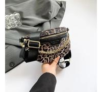 AAIXXIZAO Riñonera Riñonera con Estampado De Leopardo para Mujer Fashion Pack Monedero Bandolera Bolsos Bandolera Bolso De Pecho Simple Lady Pack Marrón