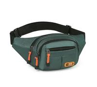 AAIXXIZAO Riñonera Riñonera Oxford para Hombre Mujer Multifuncional Gran Capacidad Bolsa Pack Verde