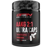 AAKG Ultra Caps: 365 cápsulas con 1150 mg de alfa-cetoglutarato de L-arginina pura. Aminoácido puro procedente de la fermentación vegetal. Alta dosis.