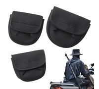 Aakluk Funda para Carrete De,Almacenamiento Portátil Impermeable - 3 Piezas Estuche Protector Carretes Exterior,para Hombres Dores En Orilla Muelle Exterior Lago Playa Ríos Agua Dulce