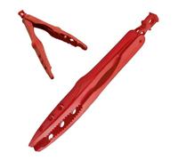 Aakluk Pinza Dentada con Bloqueo de, Simple, portátil, eficiente, para Tejer, Mantas, Manualidades, proyectos de Ganchillo