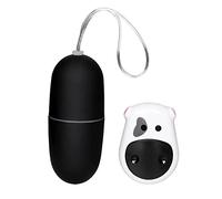 AAKOMA Vibrador del clítoris del punto G, vibrador de bala remoto bala vibradora vaginal, juguetes sexuales para adultos para mujeres y parejas negro