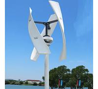 AALGO Aerogenerador Vertical 5000W/9000W 12V/24V48V Turbina Eólica Energía Libre Levitacion Magnetica Generador Viento Instalacion Eolica Domestica con Controlador,9000W-24V